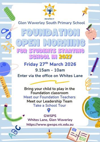 Foundation Open Morning